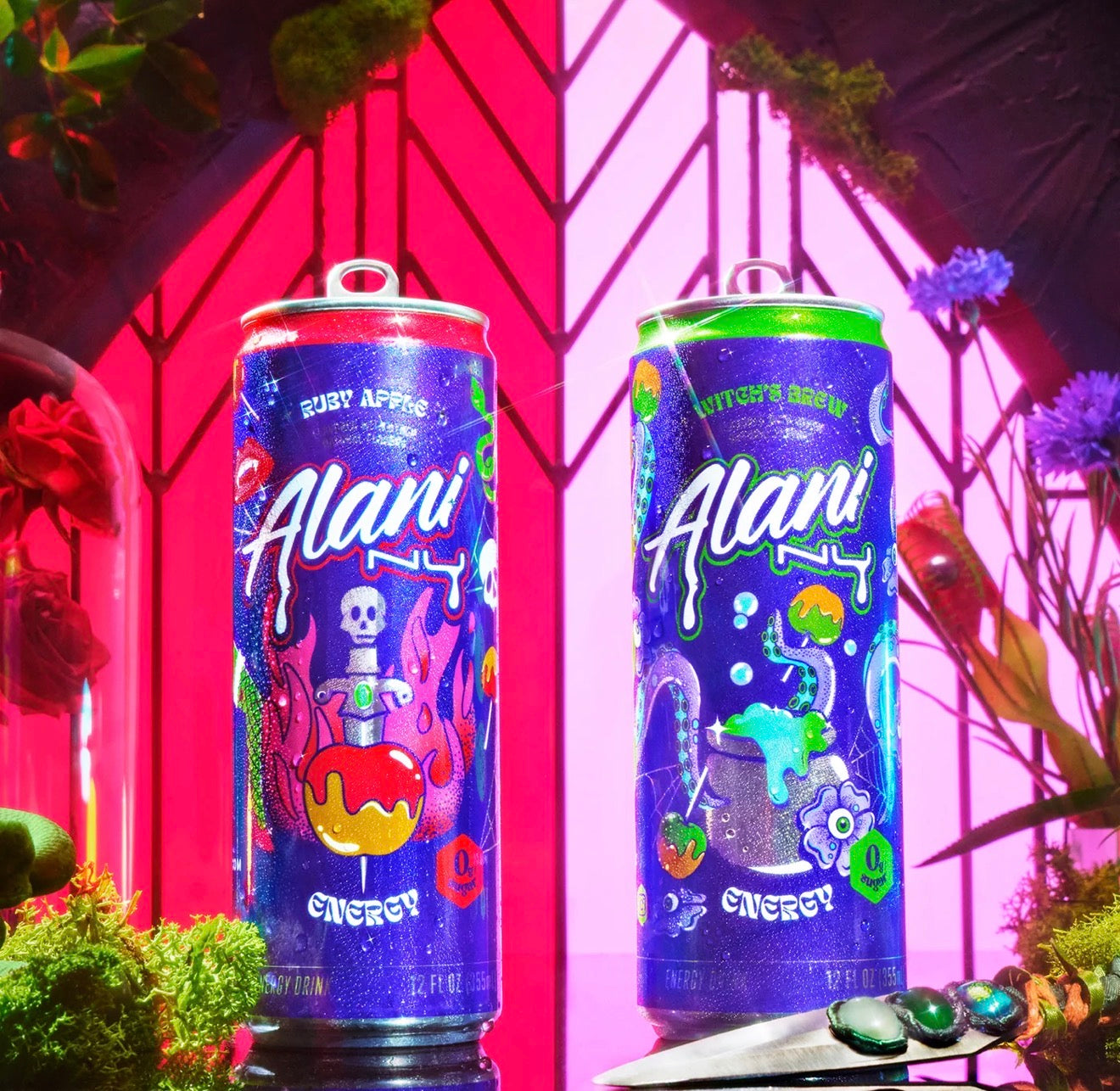 Alani Nu Witch’ Brew & Ruby Apple 2 Pack, 12 Oz Cans