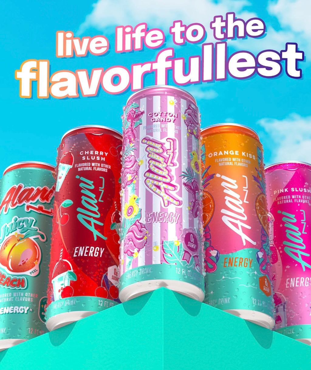 Alani Nu Energy Drink Cotton Candy 12 Pack