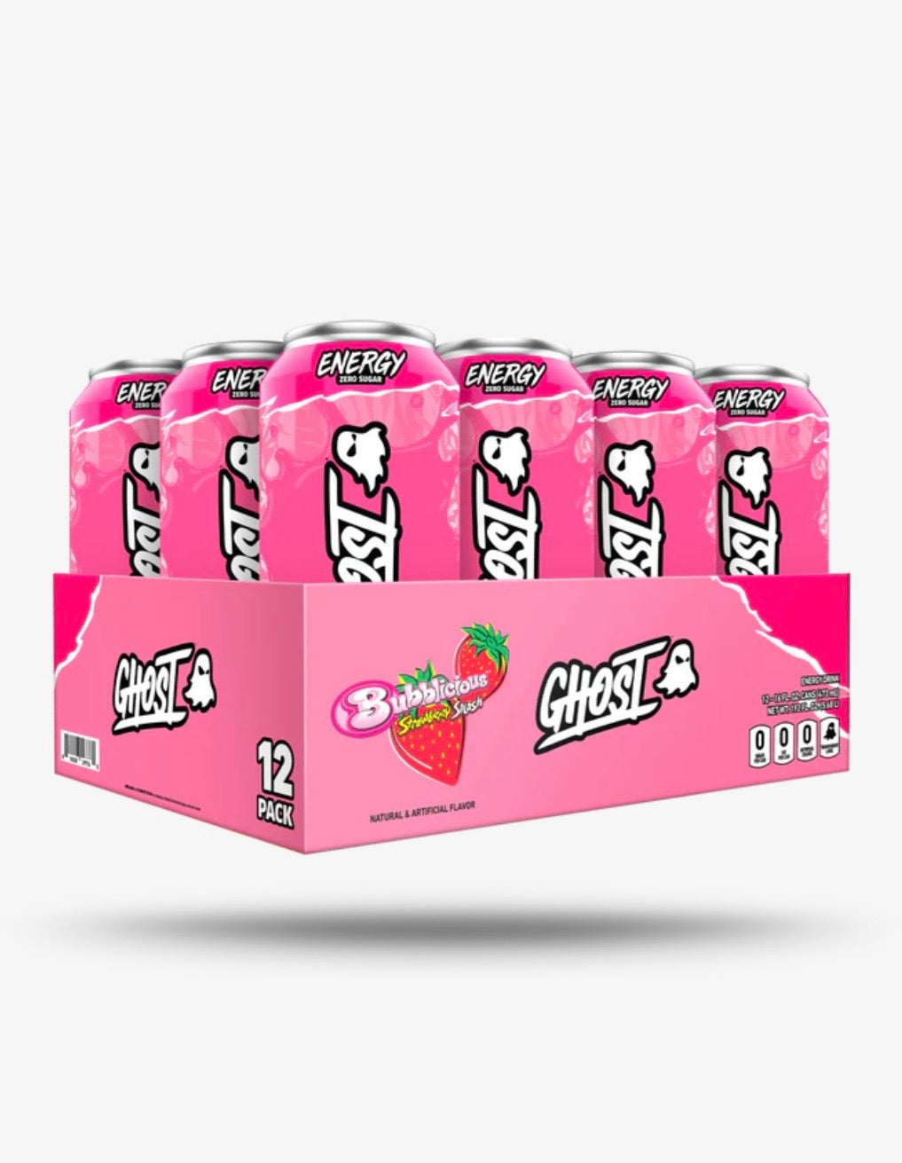 Ghost Energy Drink- Zero Sugars-12 Pack