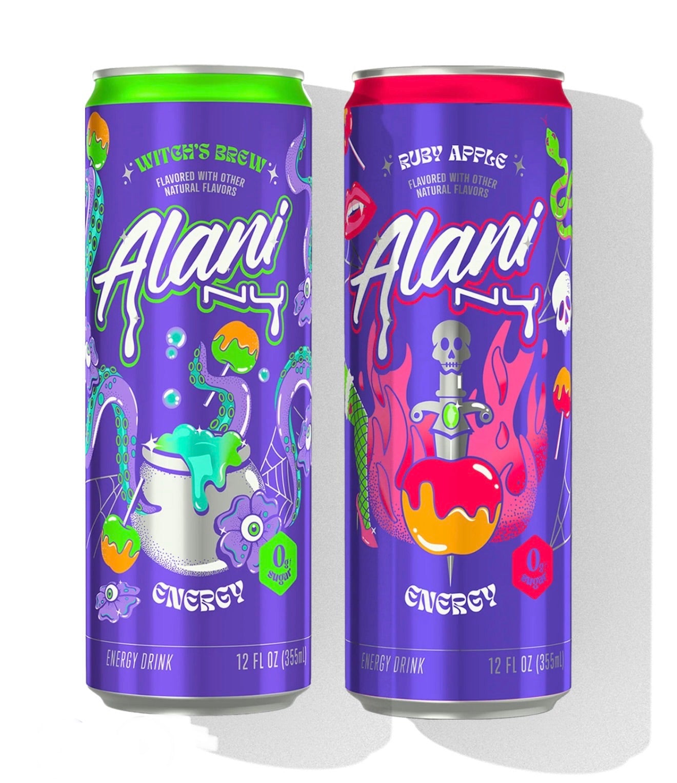 Alani Nu Witch’ Brew & Ruby Apple 2 Pack, 12 Oz Cans