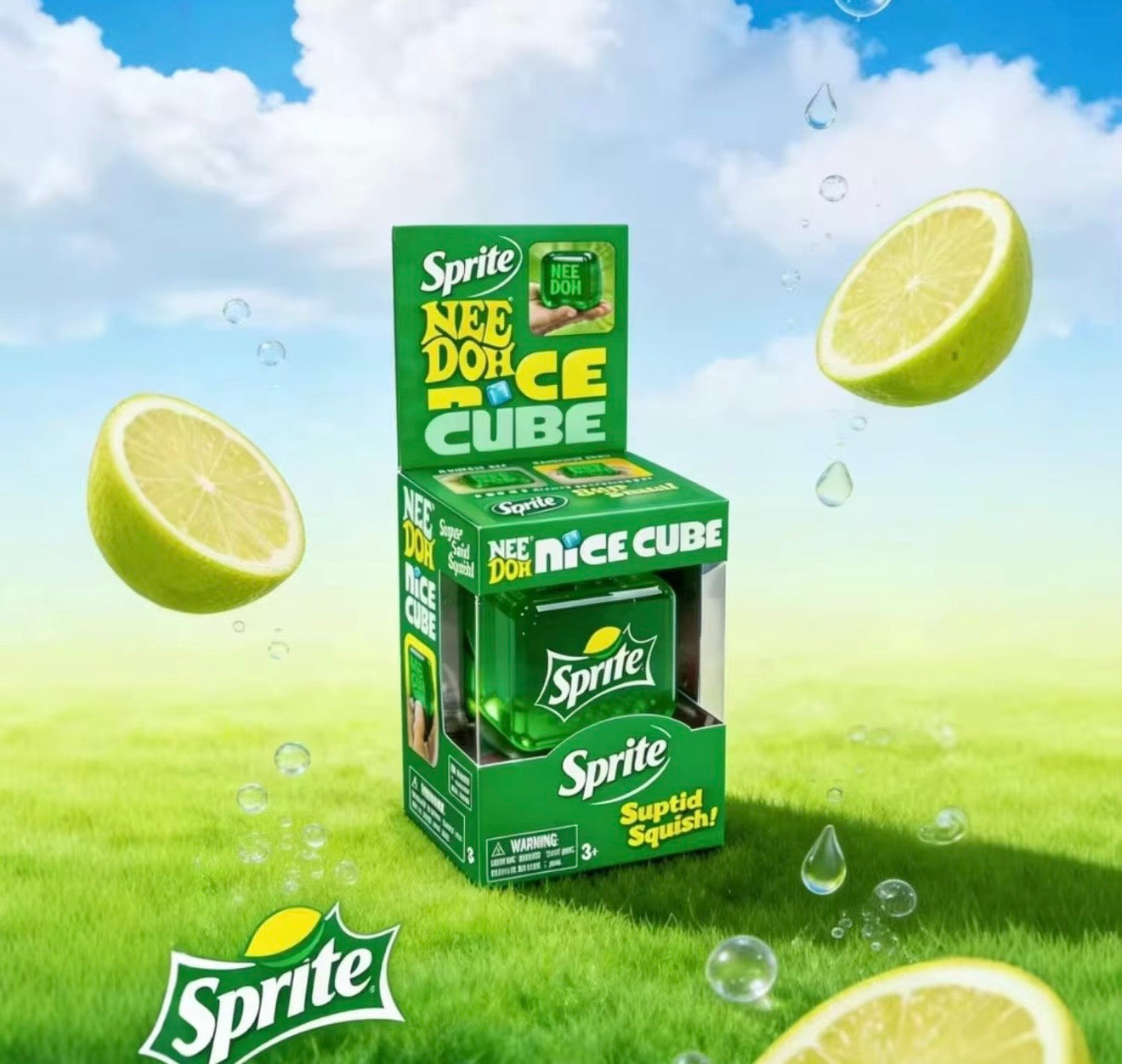 Needoh Nice Cube Soda Inspired Sensory Squish Toy