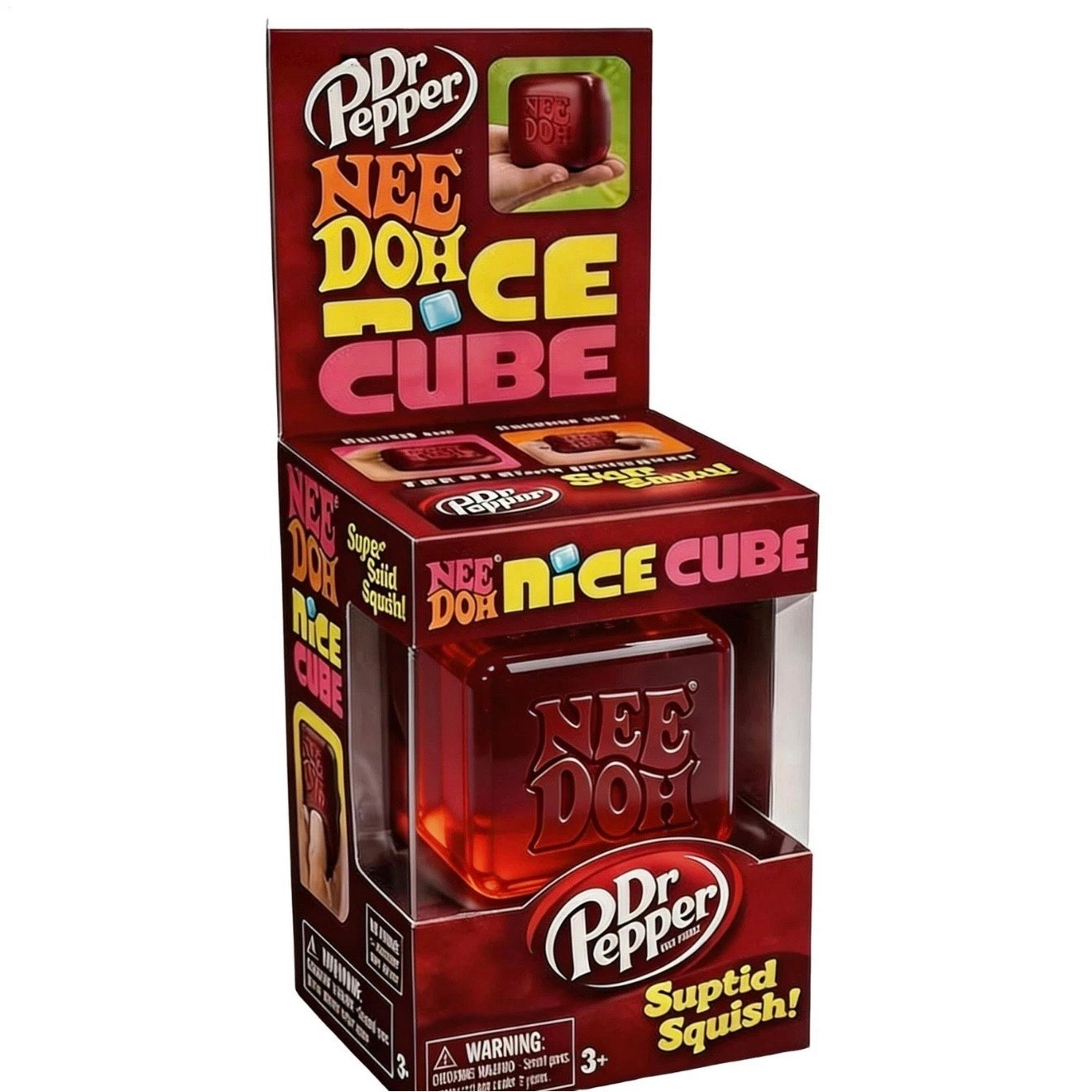 Needoh Nice Cube Soda Inspired Sensory Squish Toy