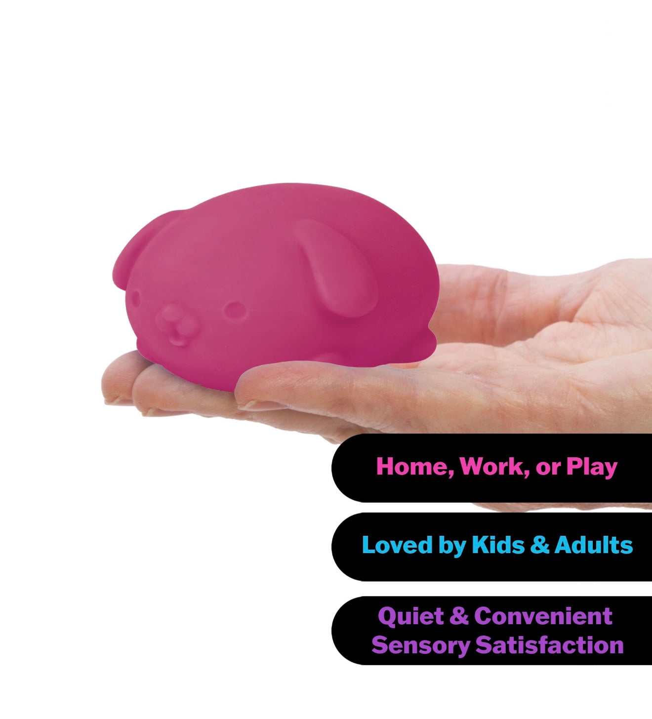NeeDoh Funky Pup Novelty Fidget Toy, (1 Piece, Color May Vary), Children Ages 3+